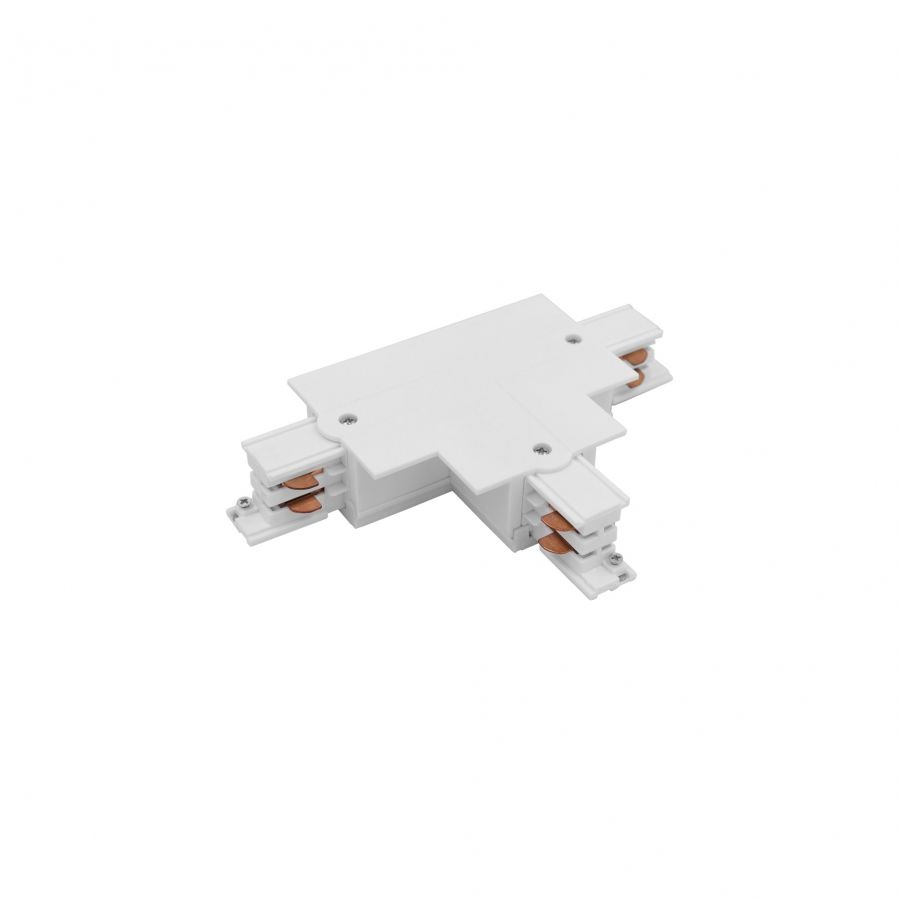 CTLS RECESSED POWER T CONNECTOR, RIGHT 2 (T-R2) WHITE 8681