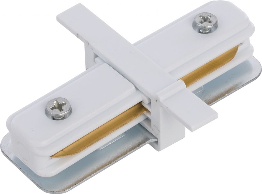 PROFILE RECESSED STRAIGHT CONNECTOR WHITE 8967