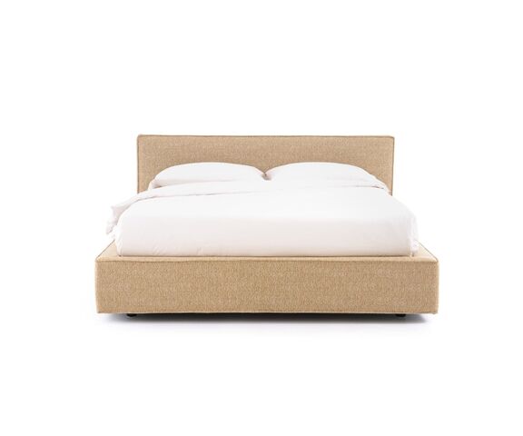 Béžová posteľ DUCK