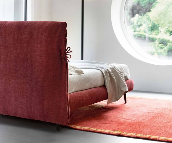 eden-advance červená detailná posteľ