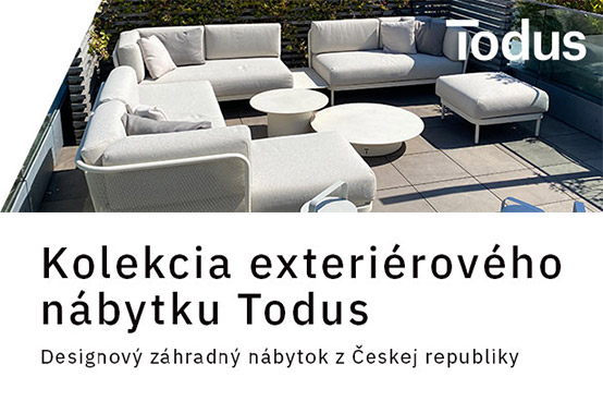 Kolekcia exteriérového nábytku Todus